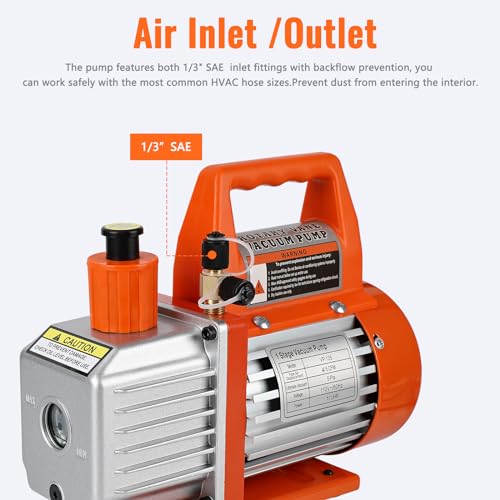 Rotary Vane Air Vacuum Pump M42438
