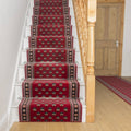 Red Stair Carpet Runner 18 foot E672978
