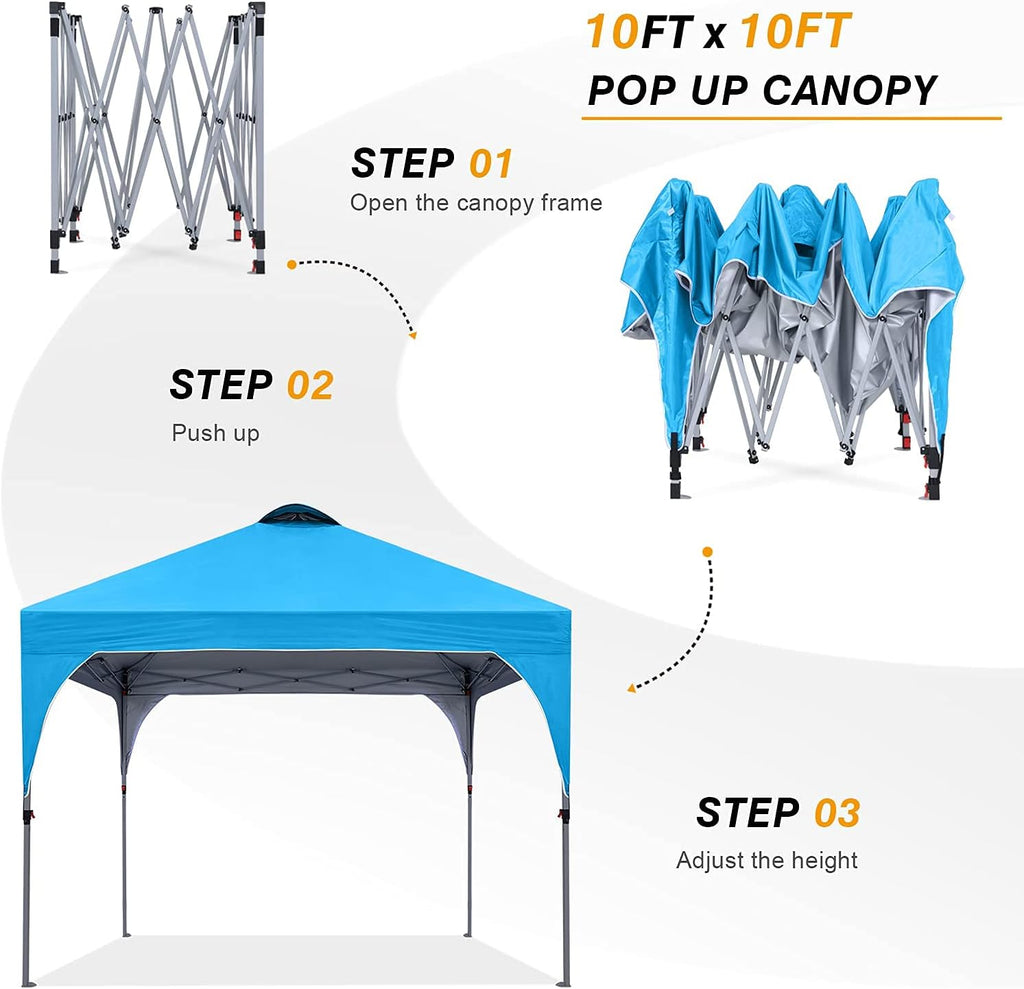 Pop Up Canopy Tent (Sky Blue) G304880