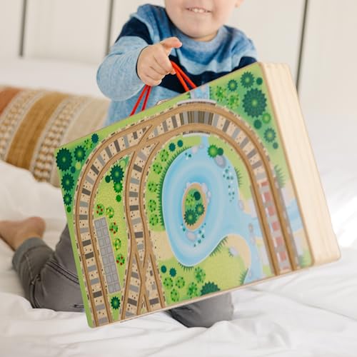 Wooden Train Tabletop Playset B85716