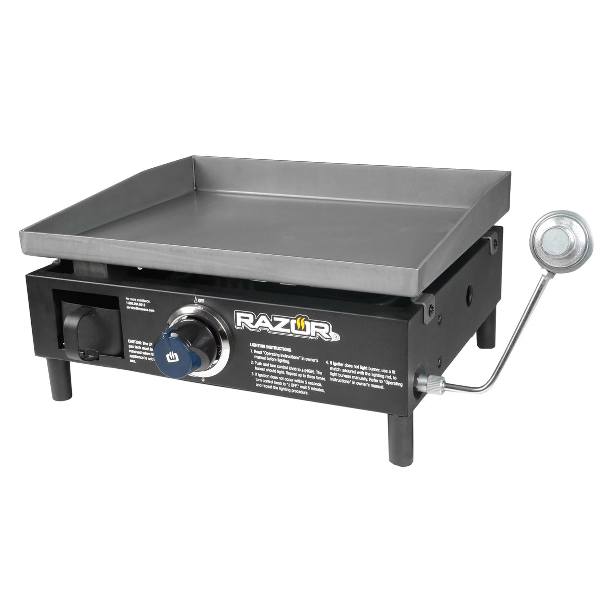 19" Portable 1 Burner LP Propane Gas Grill W108