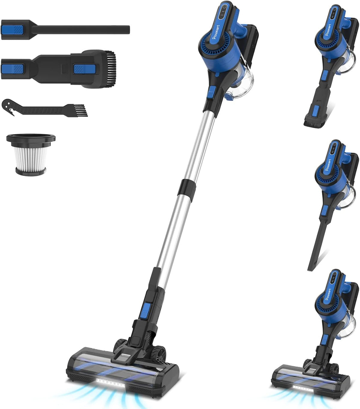 Blue 26Kpa Cordless Stick Vacuum Cleaner R46335