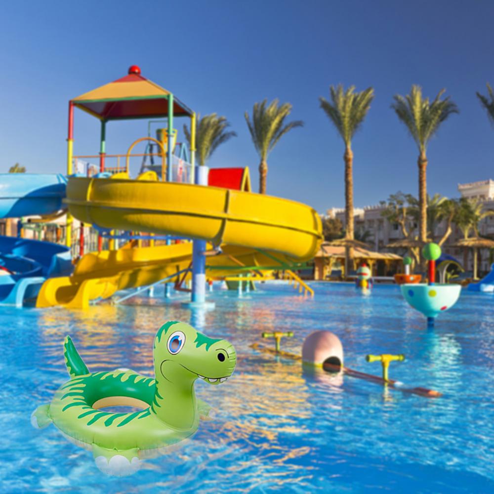 Inflatable Dinosaur Pool Float Swimming Pool Ring Float I930750