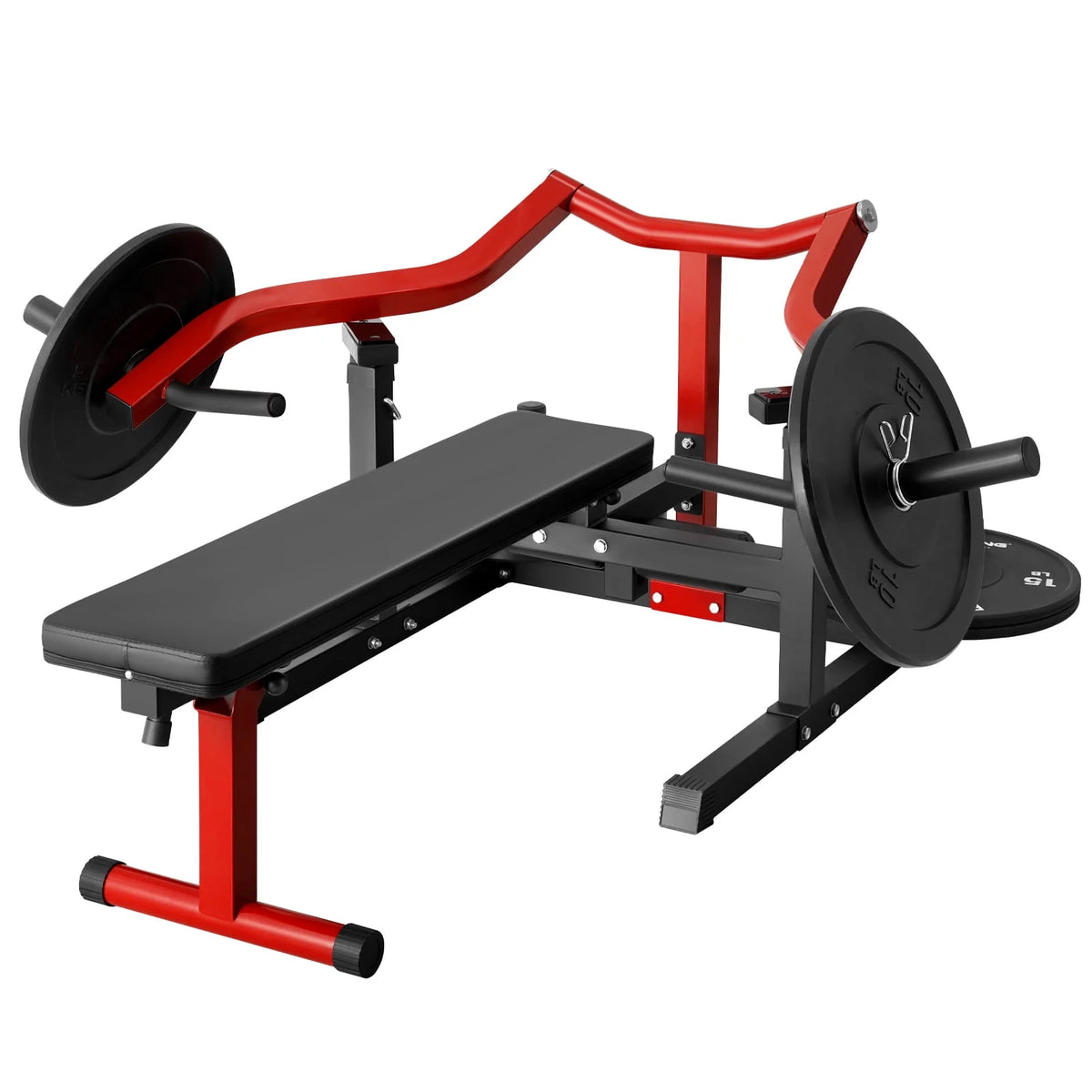 1250LBS Chest Press Machine with Converging Arms U586903