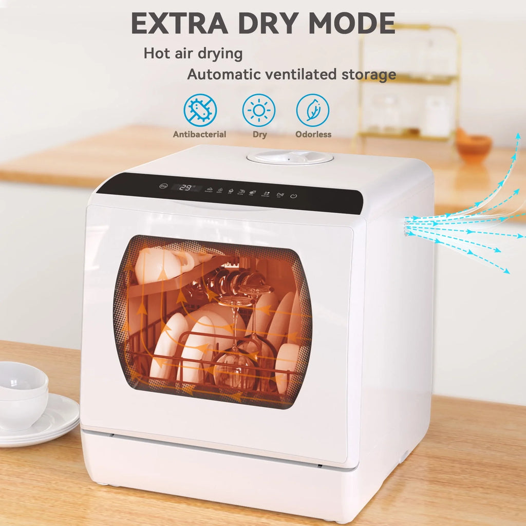 Portable Countertop Dishwasher with 5L Built-in Water Tank U304225