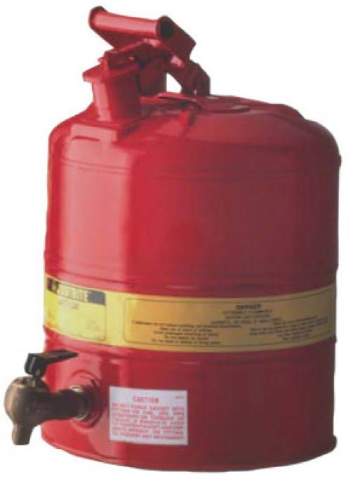 Red Steel Safety Cans for Laboratories K101