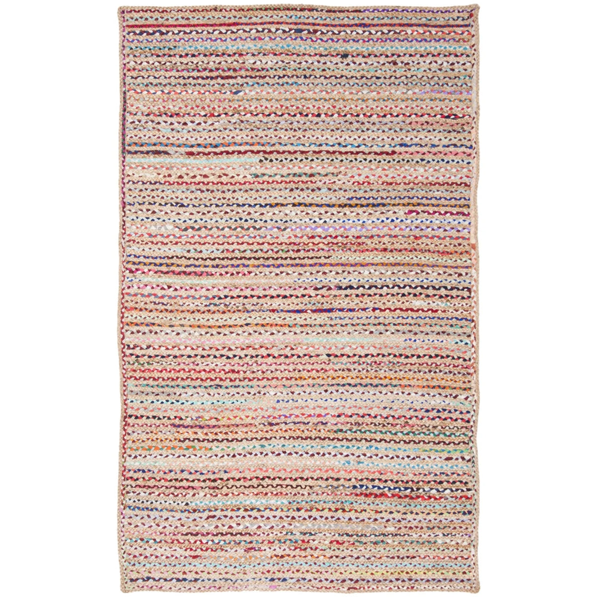 Handwoven Natural Multi Rug G29803
