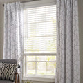 2-inch Cordless Faux Wood Horizontal Window Blinds, White, 34X64 V478