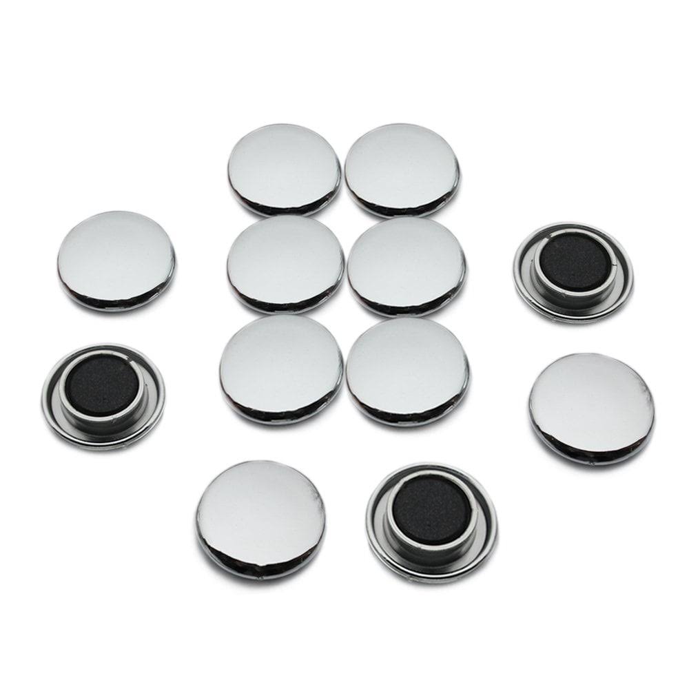 Silver Notice Board Magnets 20 Packs of 12 R550536