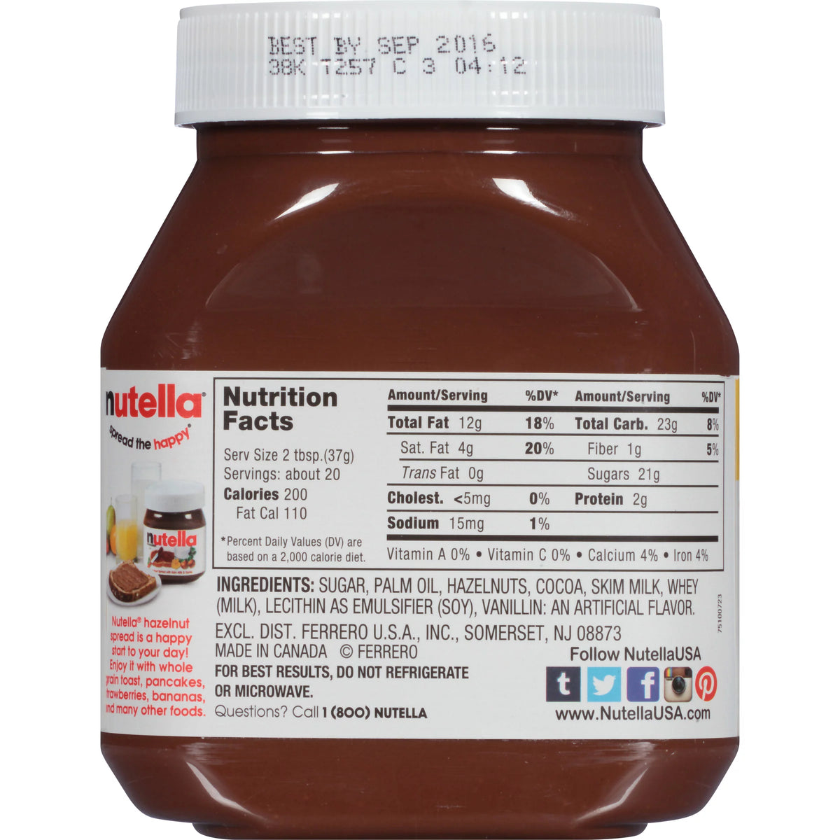 Twin Pack 26.5 Ounce Jars (Pack of 2) F3785