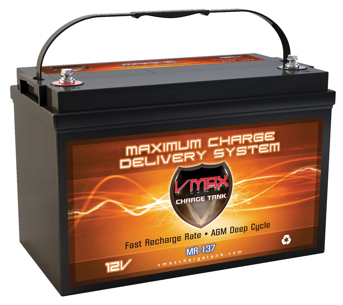 12V 120Ah Group 31 Deep Cycle Marine Battery W314455