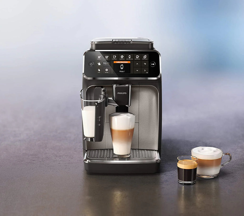Fully Automatic Espresso Machine with LatteGo, Silver S46194