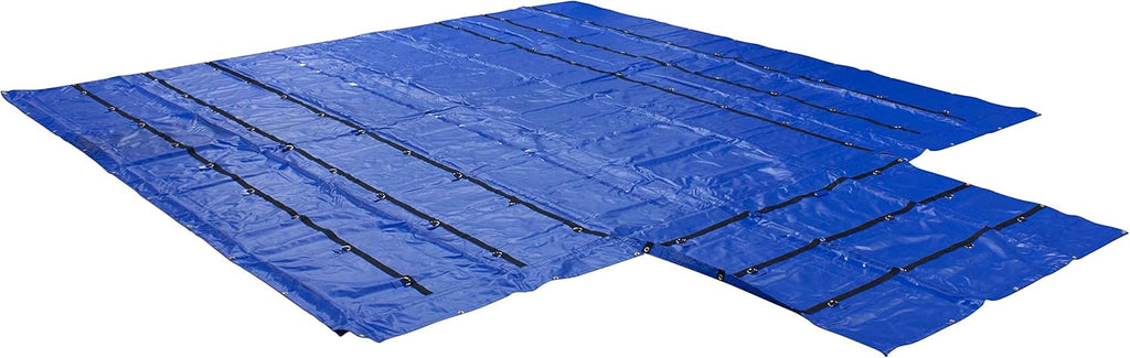 Heavy Duty 18oz Lumber Tarp 24x27 (8' Drop) Green Q39247