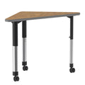 Commercial Desk with Casters W2192