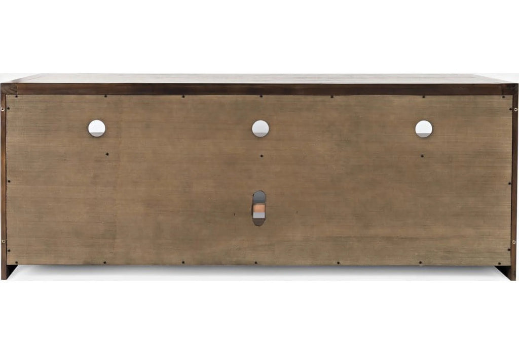 Rustic Distressed Pine TV Stand Q310883