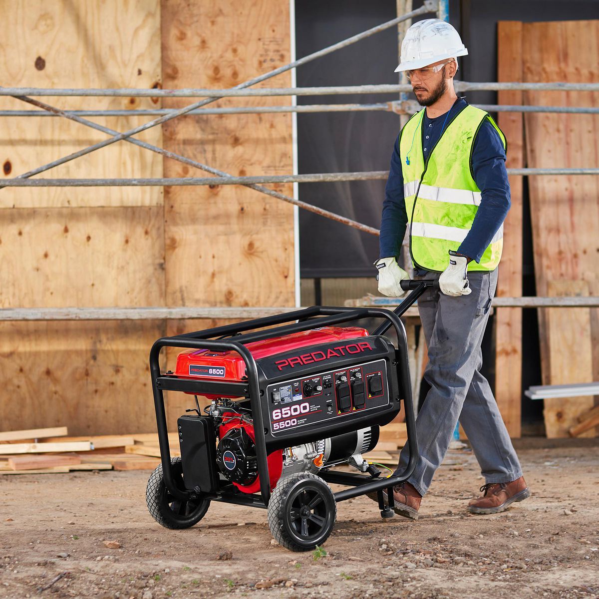 6500 Watt Gas-Powered Portable Generator N552703