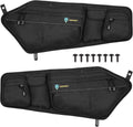 Front Left and Front Right Door Bags with Removable Knee Cushion A930094