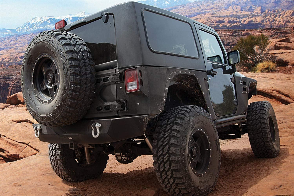 Black Oversize Tire Carrier I621692