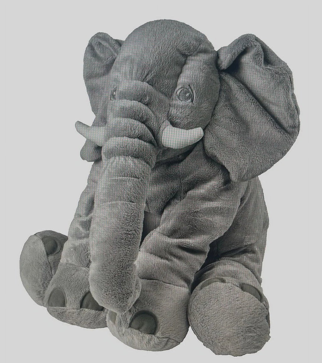 Large Gray Plush Stuffed Animal 24” G33424