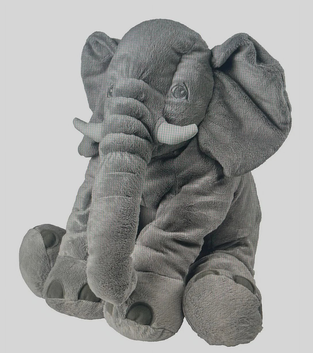 Large Gray Plush Stuffed Animal 24” G33424