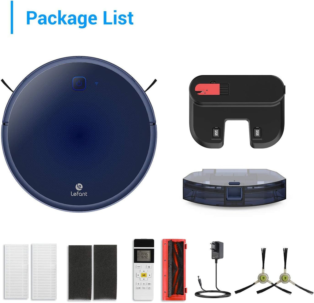 Robot Vacuum Cleaner, 2600Pa Suction, 120 mins Runtime Z787993