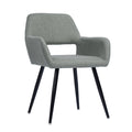 Beige Fabric Dining Chair F79011
