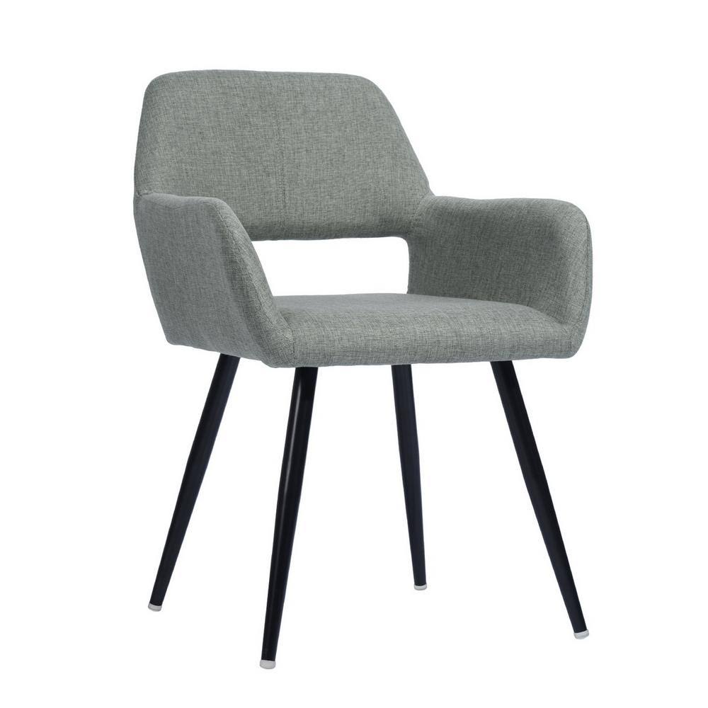 Beige Fabric Dining Chair F79011