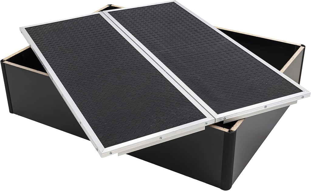 Black Stage Section, 48" Wide x 48" Long x 12" High X7655
