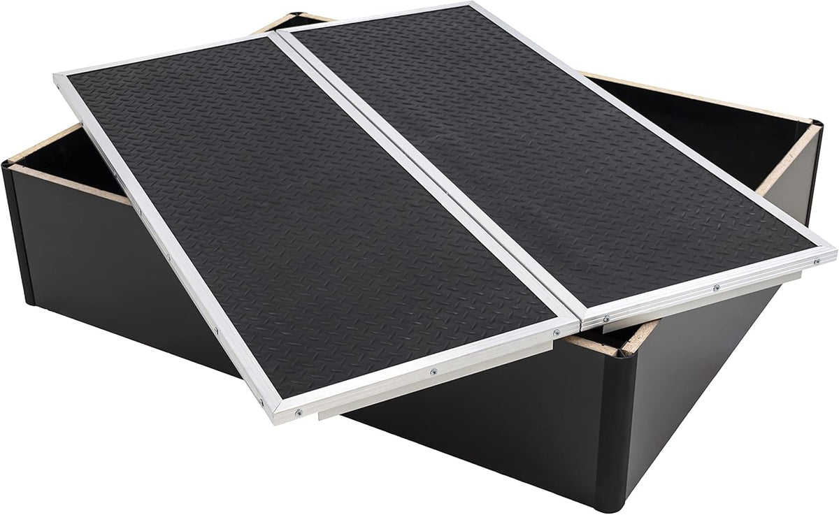 Black Stage Section, 48" Wide x 48" Long x 12" High X7655