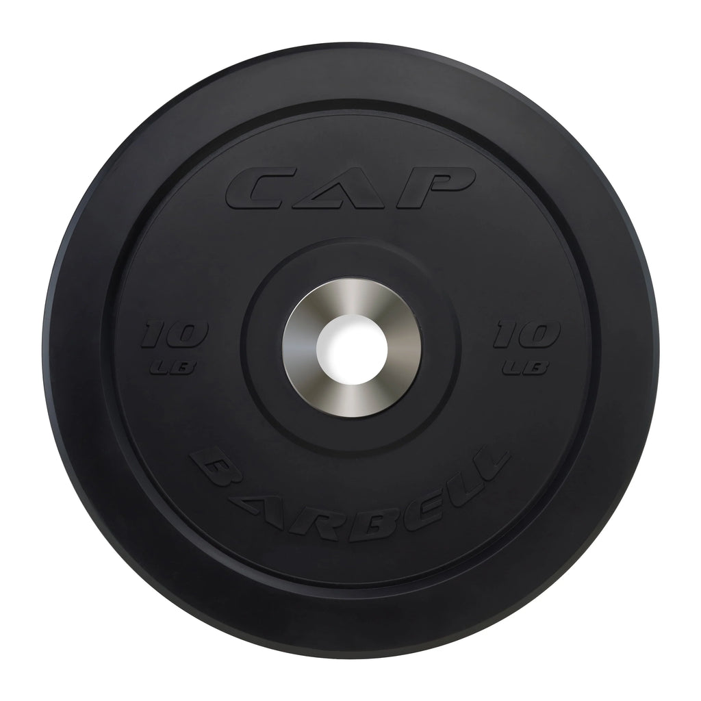25 lb Black Olympic Bumper Plate A9437