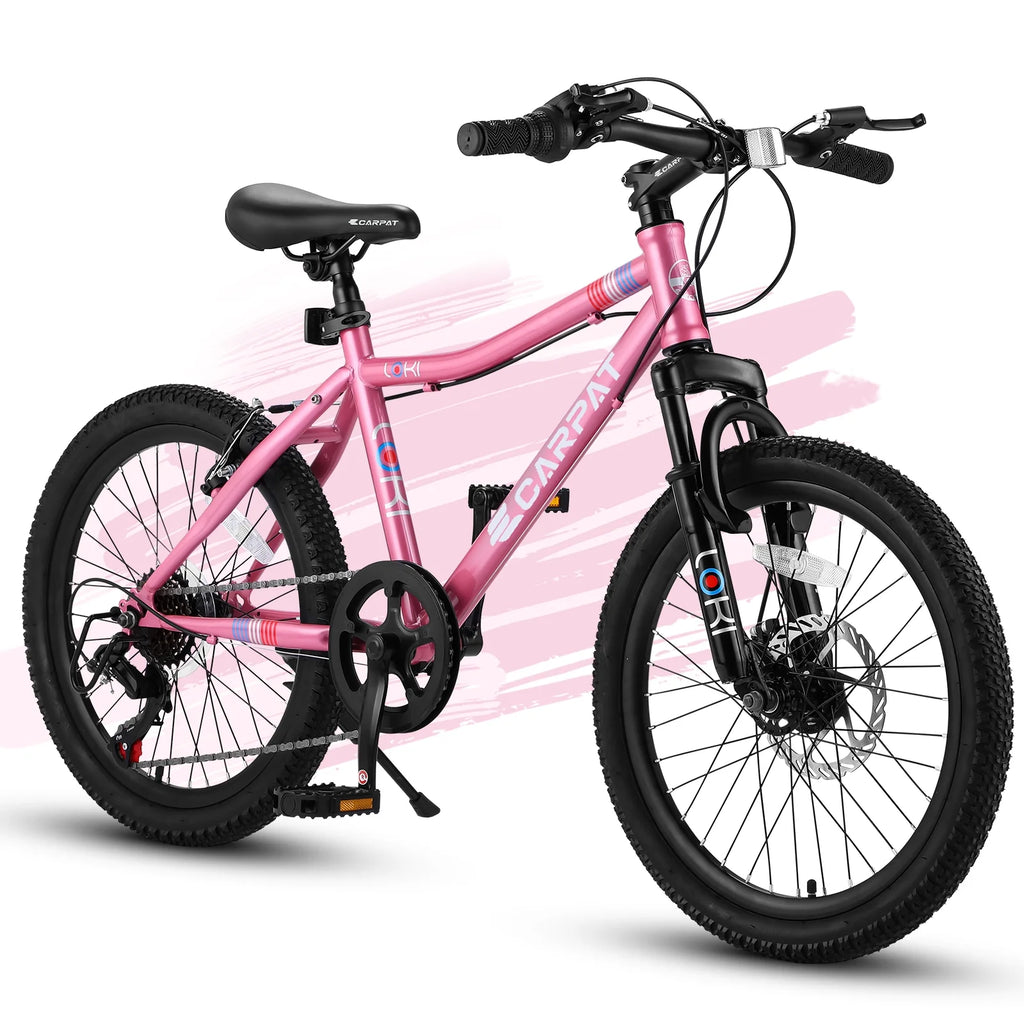 20" Carbon Steel 7-Speed Kids Mountain Bike F66447