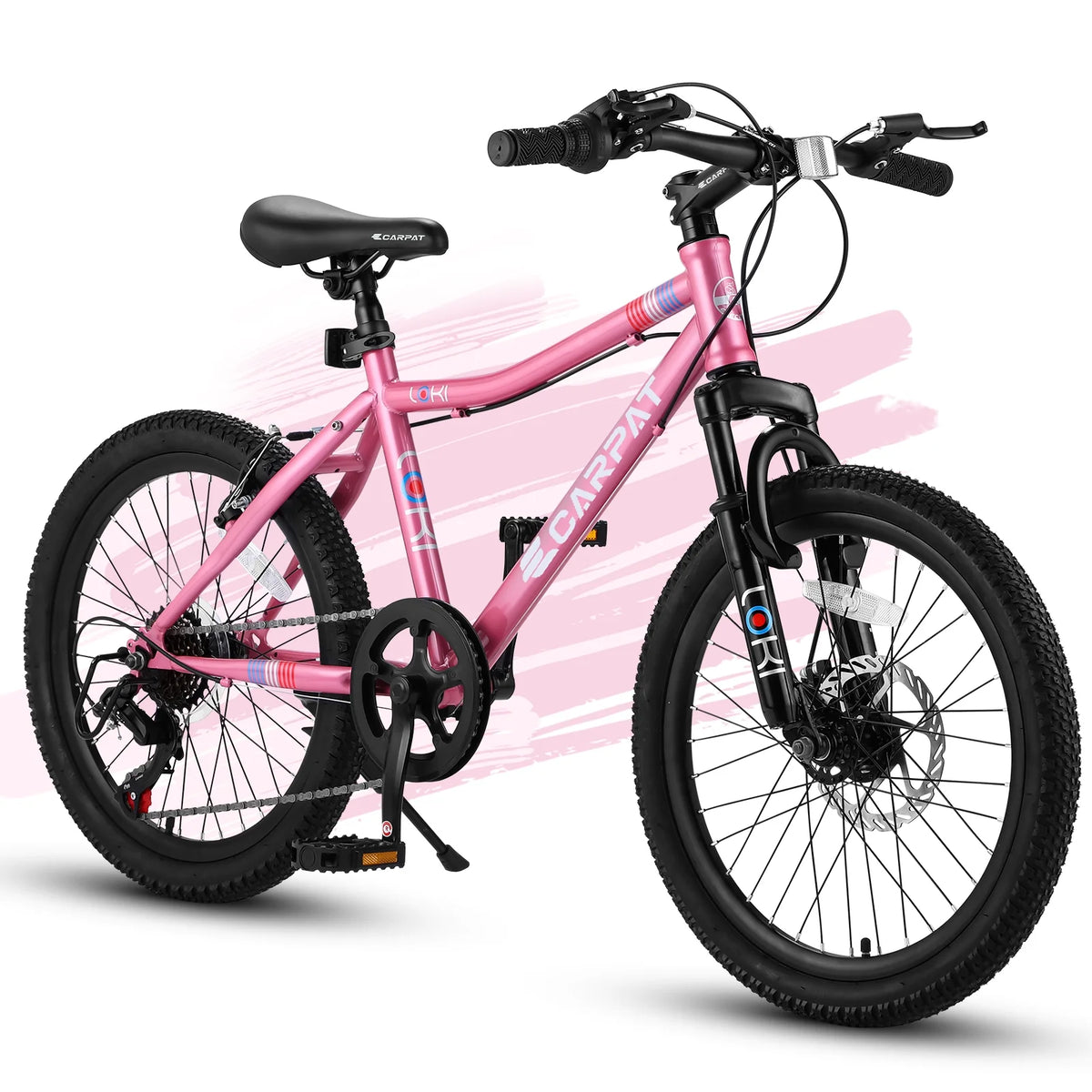 20" Carbon Steel 7-Speed Kids Mountain Bike F66447