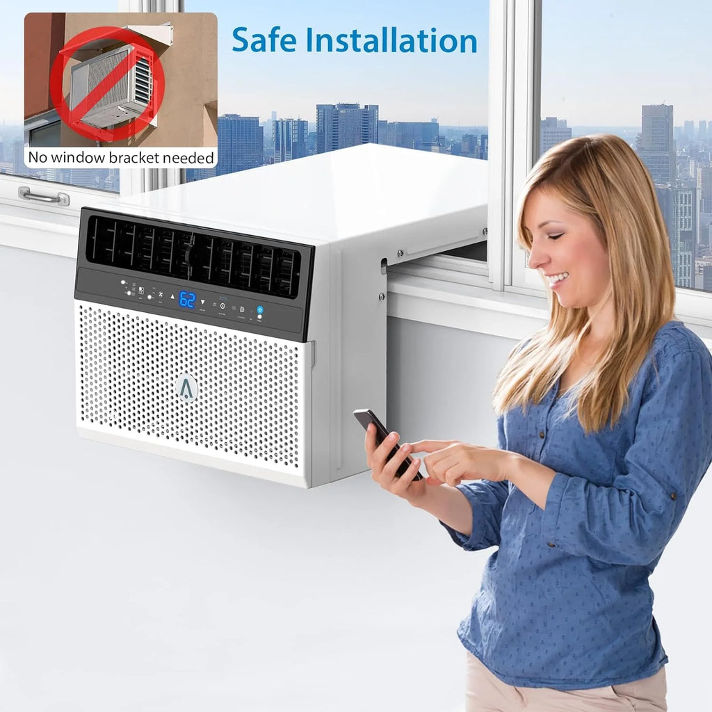 8000 BTU Window Air Conditioner with Remote Control C4840