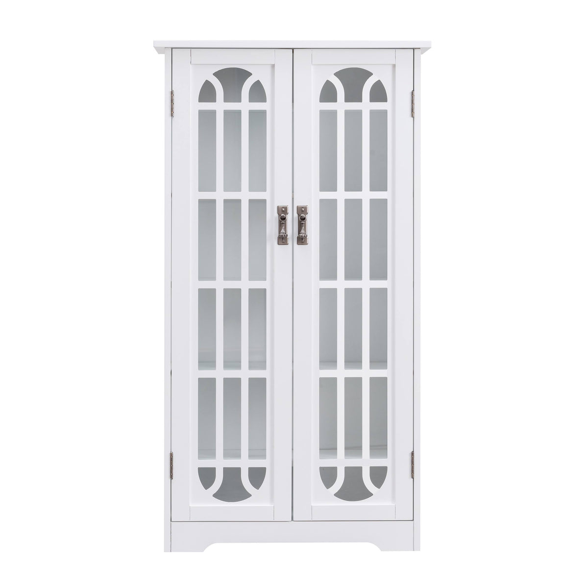 White Display Cabinet with Glass Doors I4769