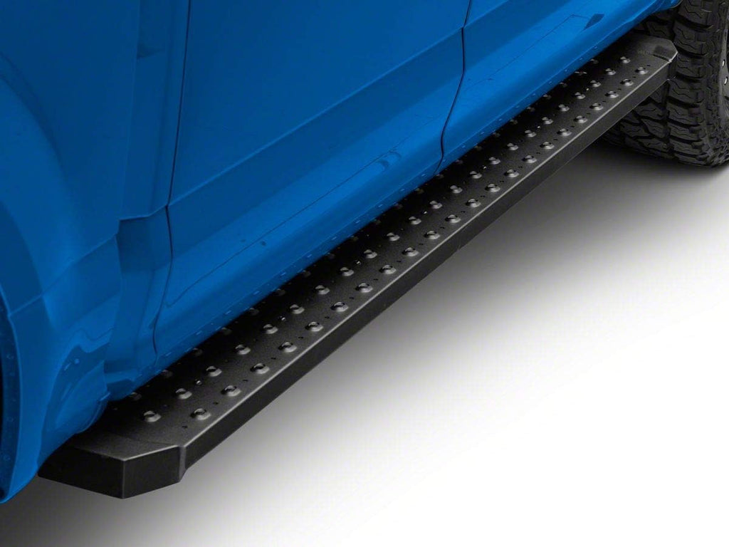 Black Steel Running Boards G313