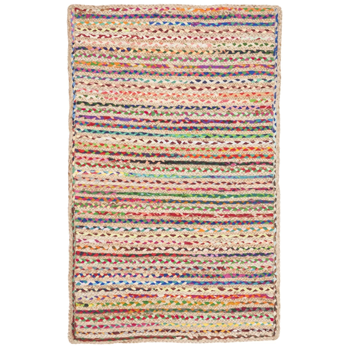 Handwoven Natural Multi Rug G29803