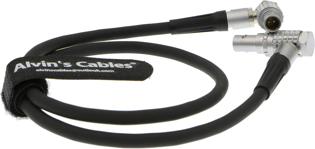 2 Pin Male Right Angle to 2 Pin Camera Power Cable Pack of 2 M6602
