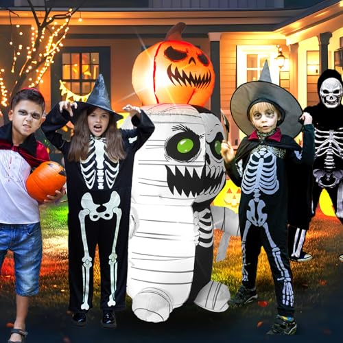 8ft Inflatable Halloween Outdoor Decoration with LED Lights O3993