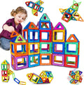 100Pcs Magnetic Building Tiles STEM Toys Starter Set R320201