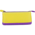 Purple & Yellow Pencil Case L3455