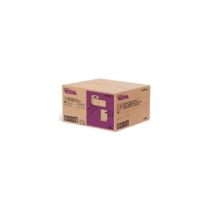 2-Ply White Bath Tissue, 550/Roll, 80/Carton D4271
