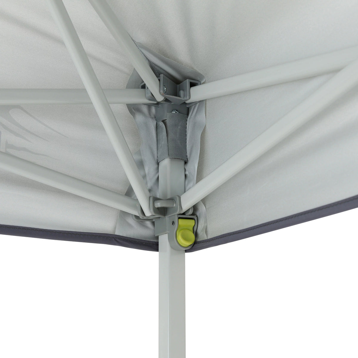 6 x 4 Ft Pop Up Instant Tent Canopy with Half Sun Shade, Gray L105
