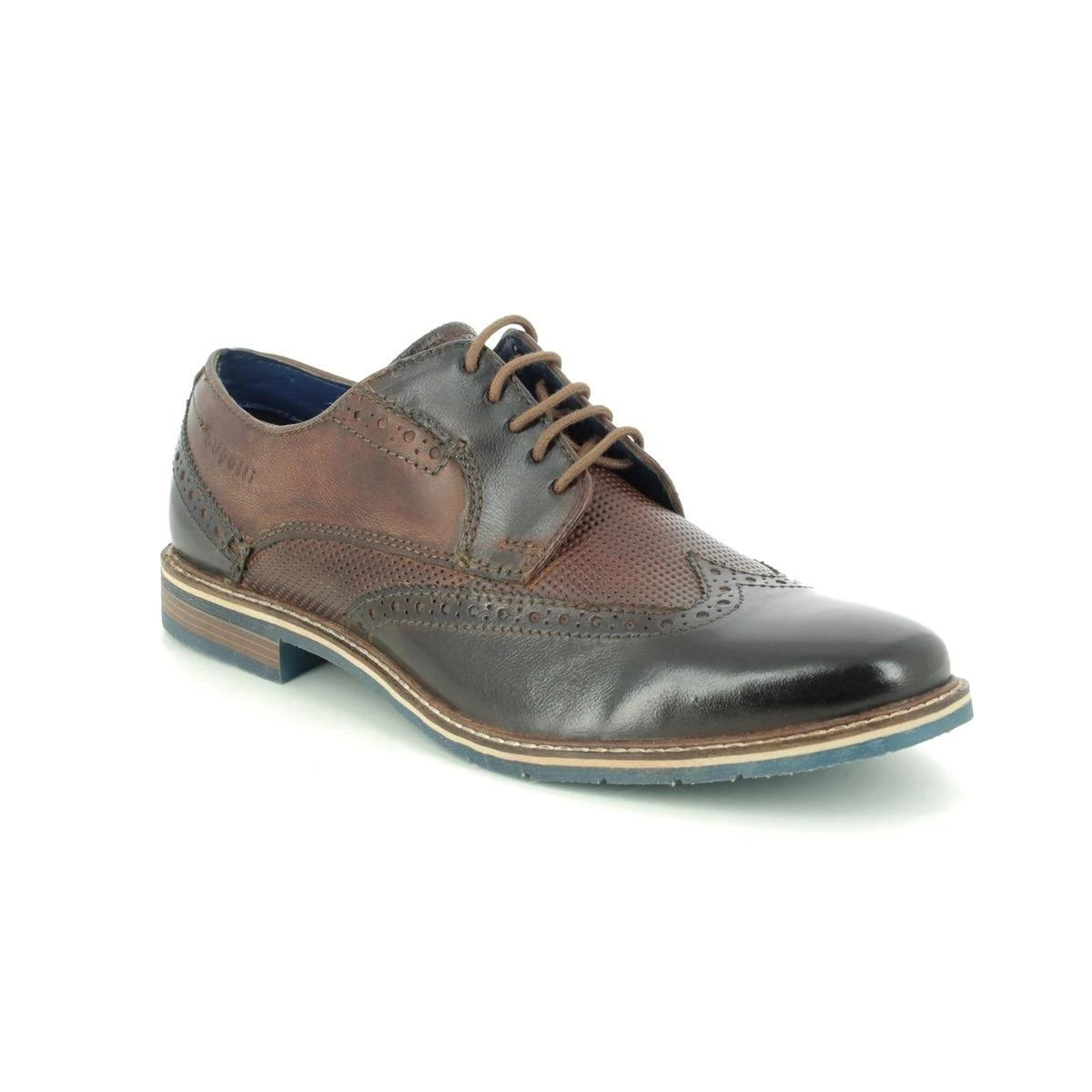 Brown Leather Mens Brogues A262