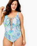 Isle Lattice One-Piece Multi Shell of A Party C8242