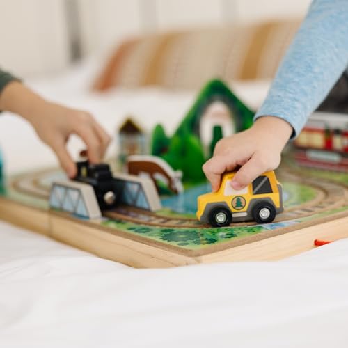 Wooden Train Tabletop Playset B85716